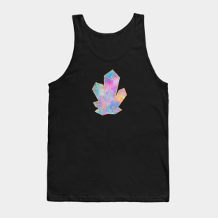 Bright Colourful Crystal Shard Tank Top